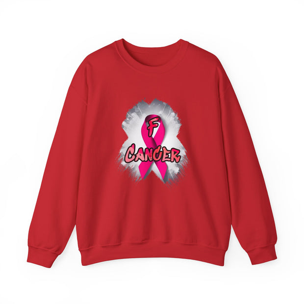 F Cancer Unisex Heavy Blend™ Crewneck Sweatshirt