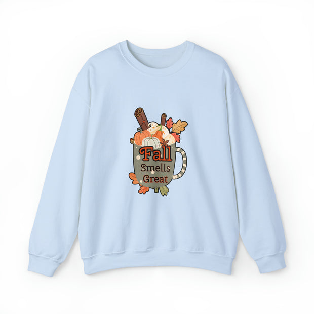 Fall Smells Great Unisex Heavy Blend™ Crewneck Sweatshirt