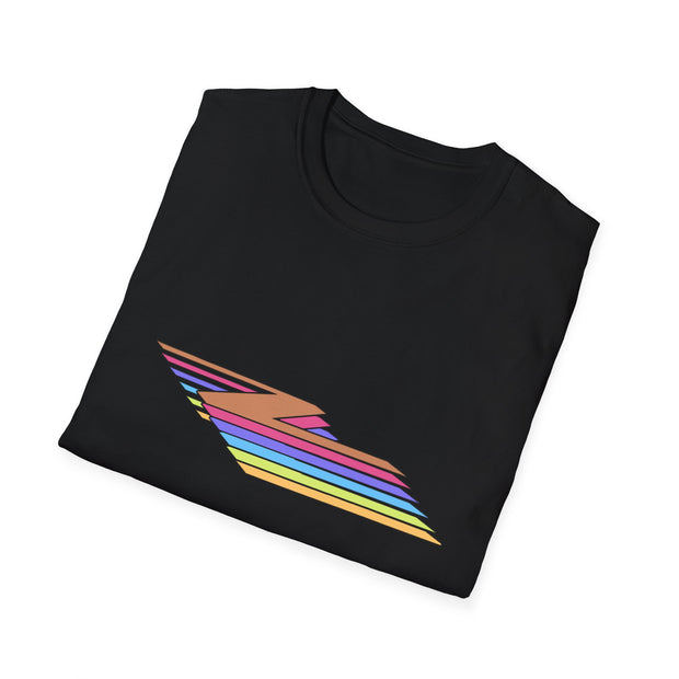 Z Striped Unisex Softstyle T-Shirt