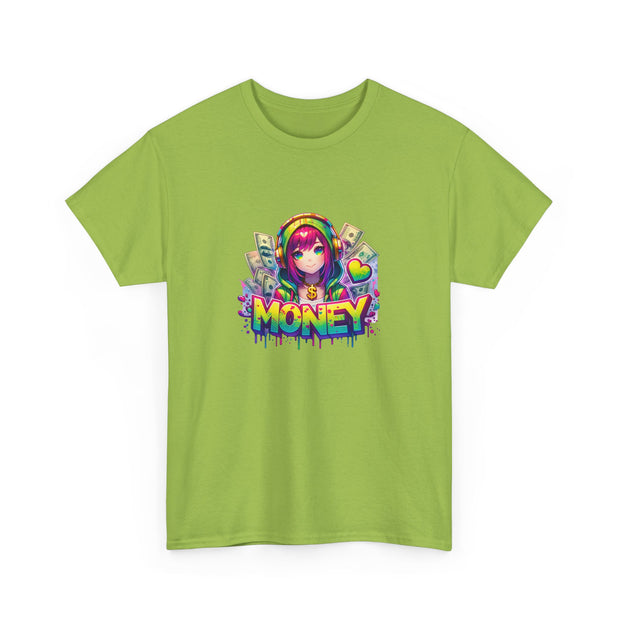 Graffiti Anime Girls Unisex Heavy Cotton Tee