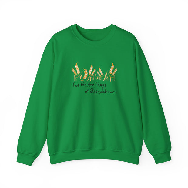 Saskatchewan Wheat Unisex Heavy Blend™ Crewneck Sweatshirt