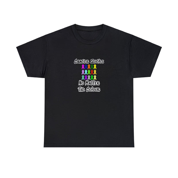 Cancer Sucks Unisex Heavy Cotton Tee
