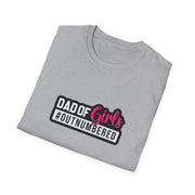 Dad of Girls Unisex Softstyle T-Shirt