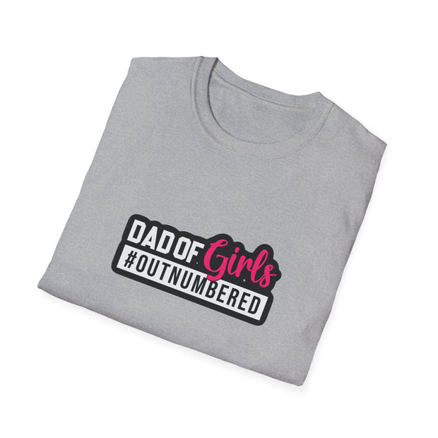 Dad of Girls Unisex Softstyle T-Shirt