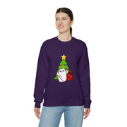 Christmas cat Unisex Heavy Blend™ Crewneck Sweatshirt