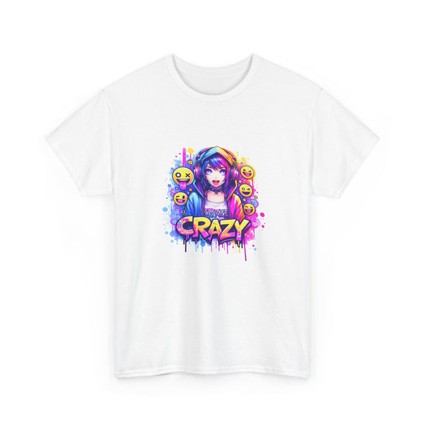 Graffiti Anime Girls Unisex Heavy Cotton Tee
