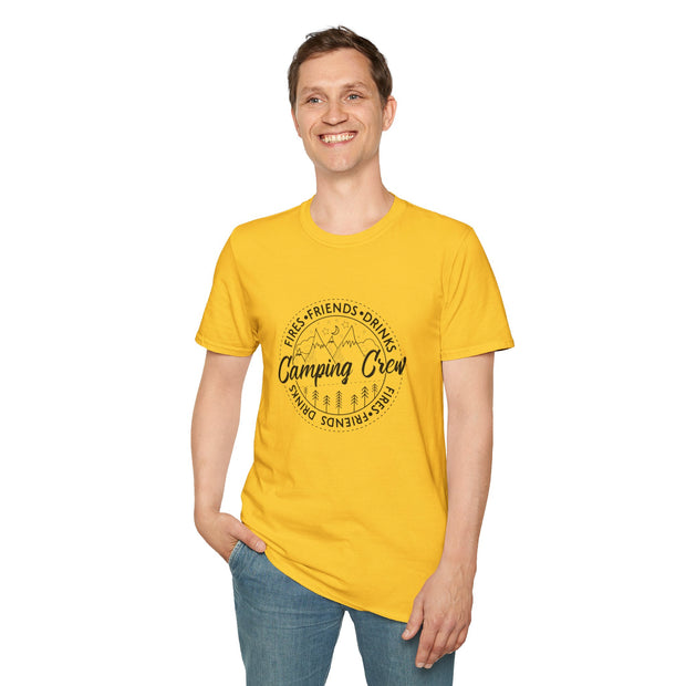 Camping Crew Unisex Softstyle T-Shirt
