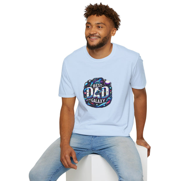 Best Dad in the Galaxy Unisex Softstyle T-Shirt