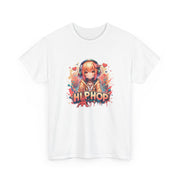 Graffiti Anime Girl Unisex Heavy Cotton Tee
