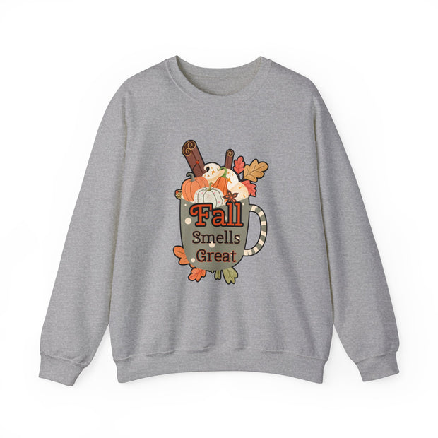 Fall Smells Great Unisex Heavy Blend™ Crewneck Sweatshirt