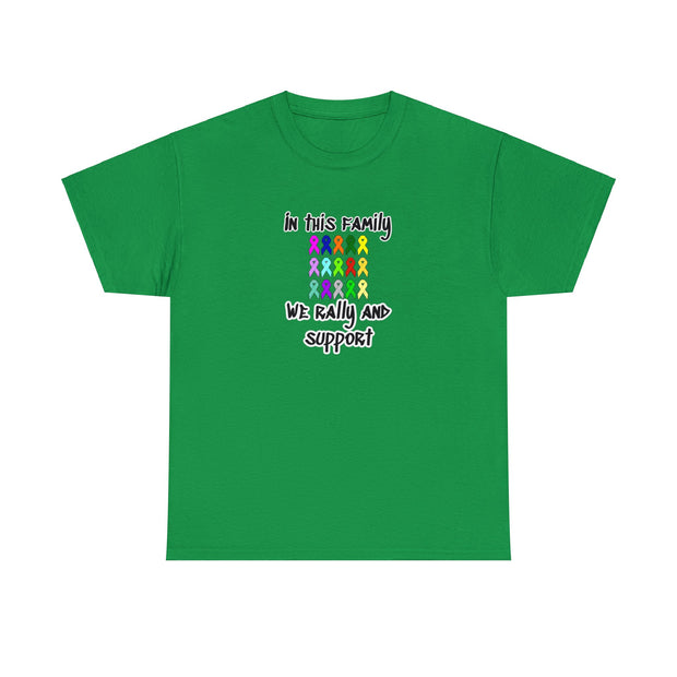 Cancer Support Unisex Heavy Cotton Tee