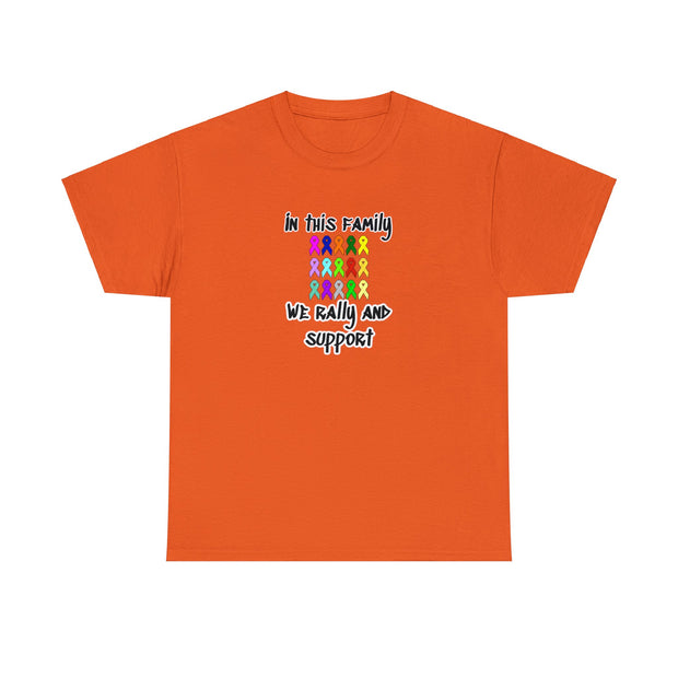 Cancer Support Unisex Heavy Cotton Tee