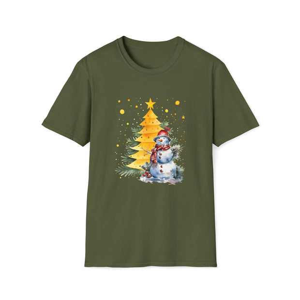 Snowman Unisex Softstyle T-Shirt