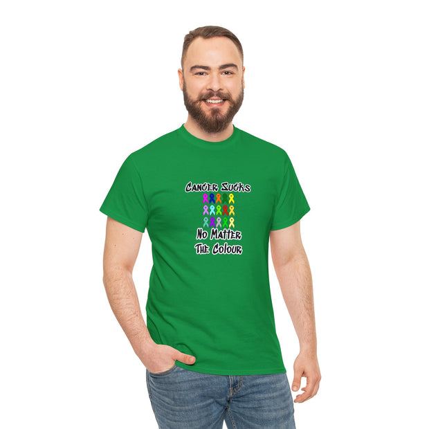 Cancer Sucks Unisex Heavy Cotton Tee