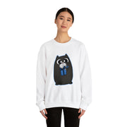 Christmas cat Unisex Heavy Blend™ Crewneck Sweatshirt