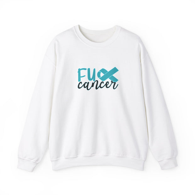 Fuck Cancer Unisex Heavy Blend™ Crewneck Sweatshirt