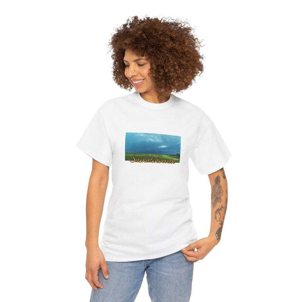 Saskatchewan Skies Unisex Heavy Cotton Tee