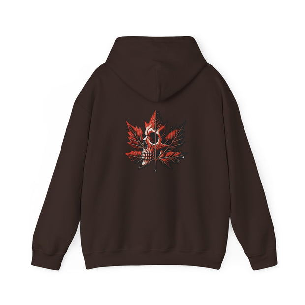 Maple Leaf Skull Unisex Heavy Blend™ Hooded Sweatshirt