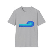 Semicircle Striped Unisex Softstyle T-Shirt