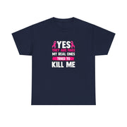 Breast Cancer Unisex Heavy Cotton Tee