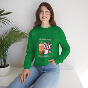 Unicorn Boba Unisex Heavy Blend™ Crewneck Sweatshirt