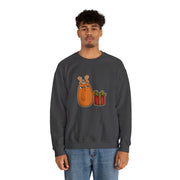 Christmas cat Unisex Heavy Blend™ Crewneck Sweatshirt
