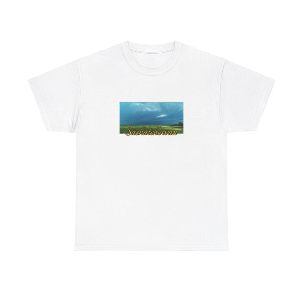 Saskatchewan Skies Unisex Heavy Cotton Tee