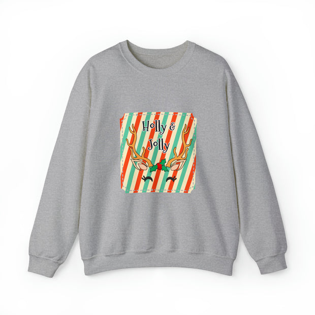 Reindeer Unisex Heavy Blend™ Crewneck Sweatshirt