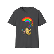 Winnie the Pooh Raining Pride Unisex Softstyle T-Shirt