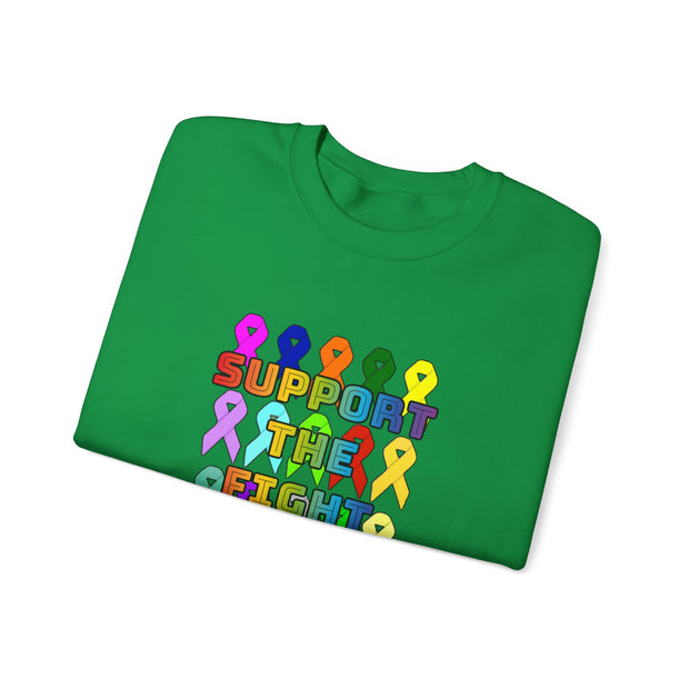 Support the Fight Unisex Heavy Blend™ Crewneck Sweatshirt
