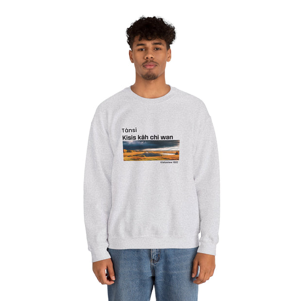 Tánsi Cree Saskatchewan Unisex Heavy Blend™ Crewneck Sweatshirt