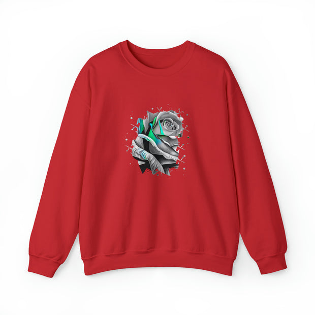 Rose Unisex Heavy Blend™ Crewneck Sweatshirt