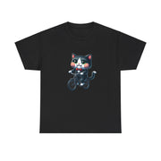 Horror Movie Cats Unisex Heavy Cotton Tee
