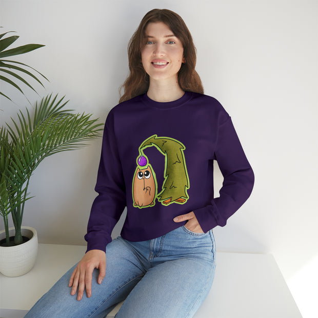 Christmas cat Unisex Heavy Blend™ Crewneck Sweatshirt