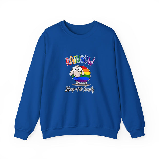 Rainbow Sheep Unisex Heavy Blend™ Crewneck Sweatshirt