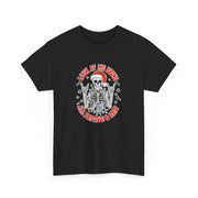 Festive Skeleton Unisex Heavy Cotton Tee