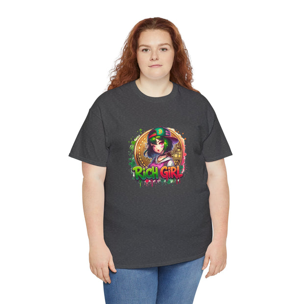 Graffiti Anime Girls Unisex Heavy Cotton Tee