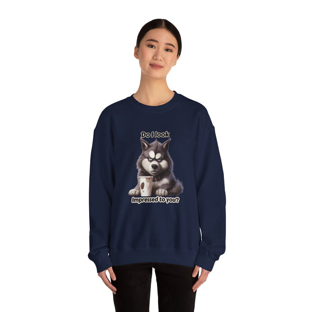 Grumpy Dog Unisex Heavy Blend™ Crewneck Sweatshirt