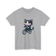 Horror Movie Cats Unisex Heavy Cotton Tee