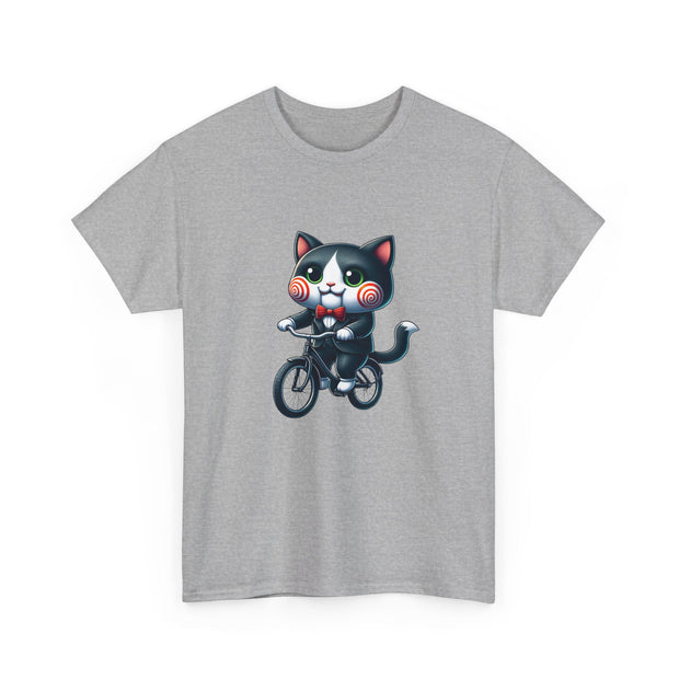 Horror Movie Cats Unisex Heavy Cotton Tee
