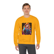 Graffiti Anime Girls Unisex Heavy Blend™ Crewneck Sweatshirt
