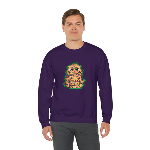 Christmas cat Unisex Heavy Blend™ Crewneck Sweatshirt