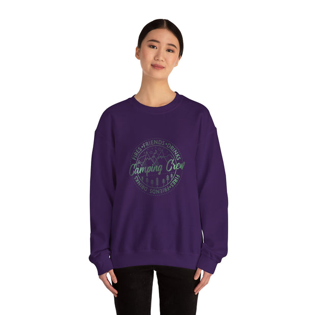 Camping Crew Unisex Heavy Blend™ Crewneck Sweatshirt