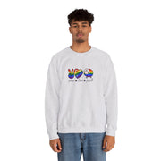 Peace Love Pride Unisex Heavy Blend™ Crewneck Sweatshirt