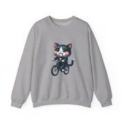 Horror Movie Cats Unisex Heavy Blend™ Crewneck Sweatshirt