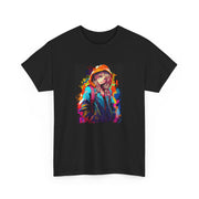 Graffiti Anime Girls Unisex Heavy Cotton Tee
