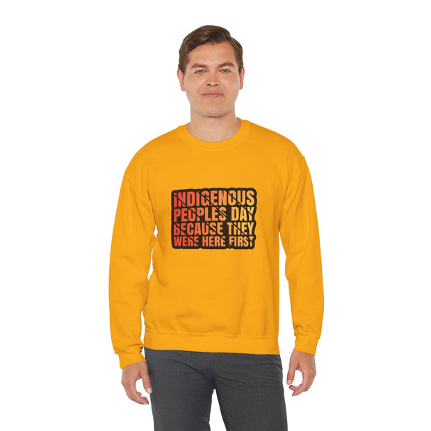 Indigenous Peoples Day Unisex Heavy Blend™ Crewneck Sweatshirt