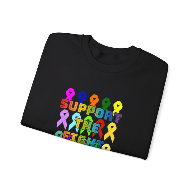 Support the Fight Unisex Heavy Blend™ Crewneck Sweatshirt