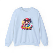 Graffiti Anime Girls Unisex Heavy Blend™ Crewneck Sweatshirt