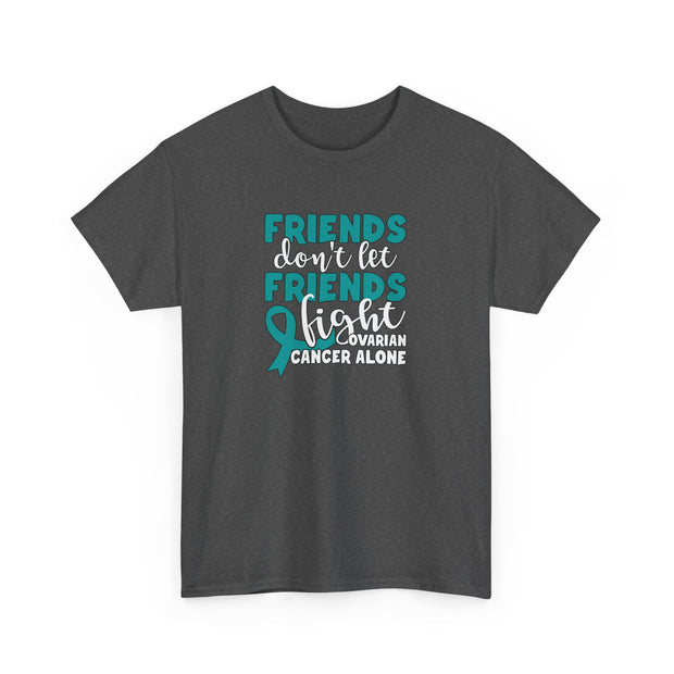 Ovarian Cancer Friends Unisex Heavy Cotton Tee